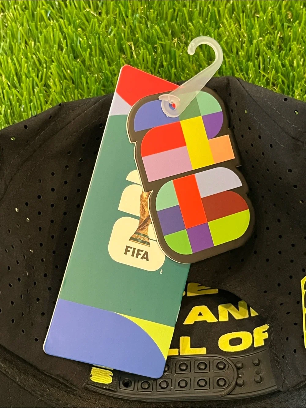 Official FIFA World Cup 2026 C3-R Water Resistant Snapback Cap Black - NWT